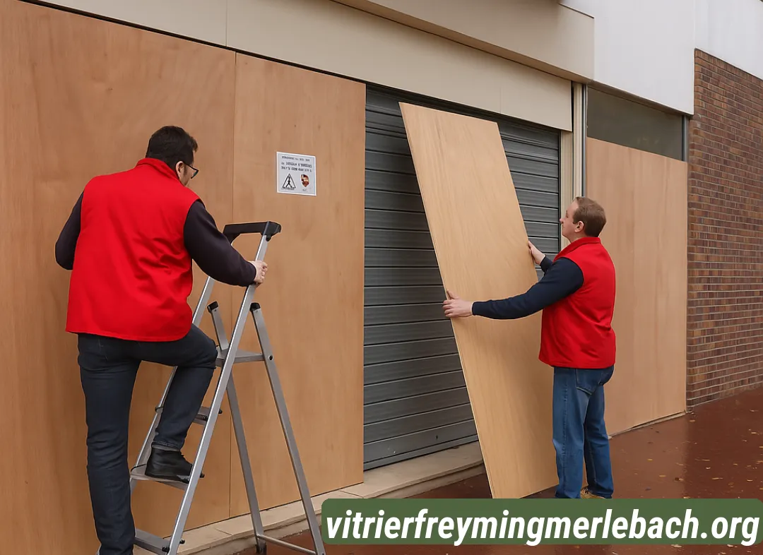 Mise en sécurité fermeture provisoire Freyming-Merlebach