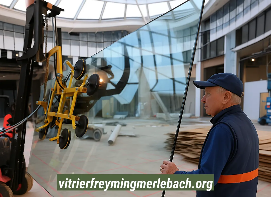 Remplacement de vitrine magasin Freyming-Merlebach